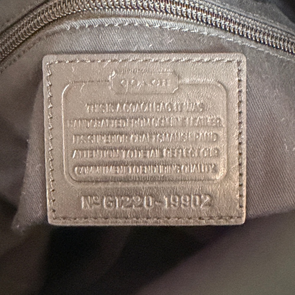 Coach Legacy Color Block Tote Bag - Picture 9 of 13